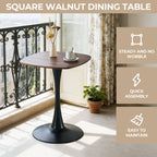 3-Piece Café Table Set, Compact Bistro Set for Coffee Shops
