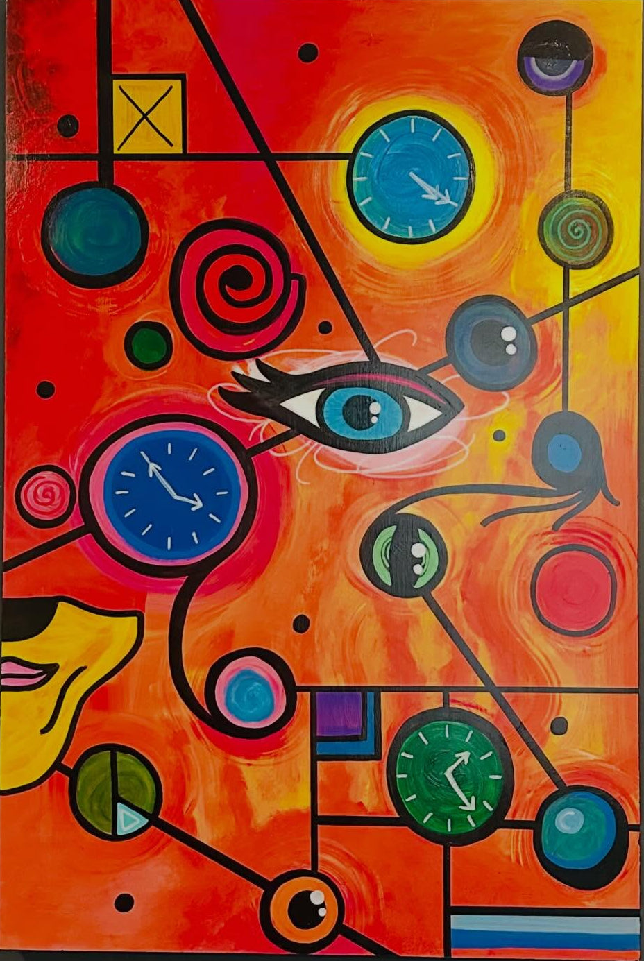Time Don't Wait 11x16in Gloss Cover Print