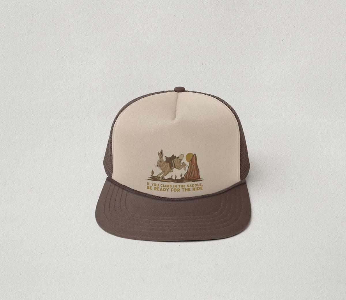 Hare Cowboy Trucker Hat