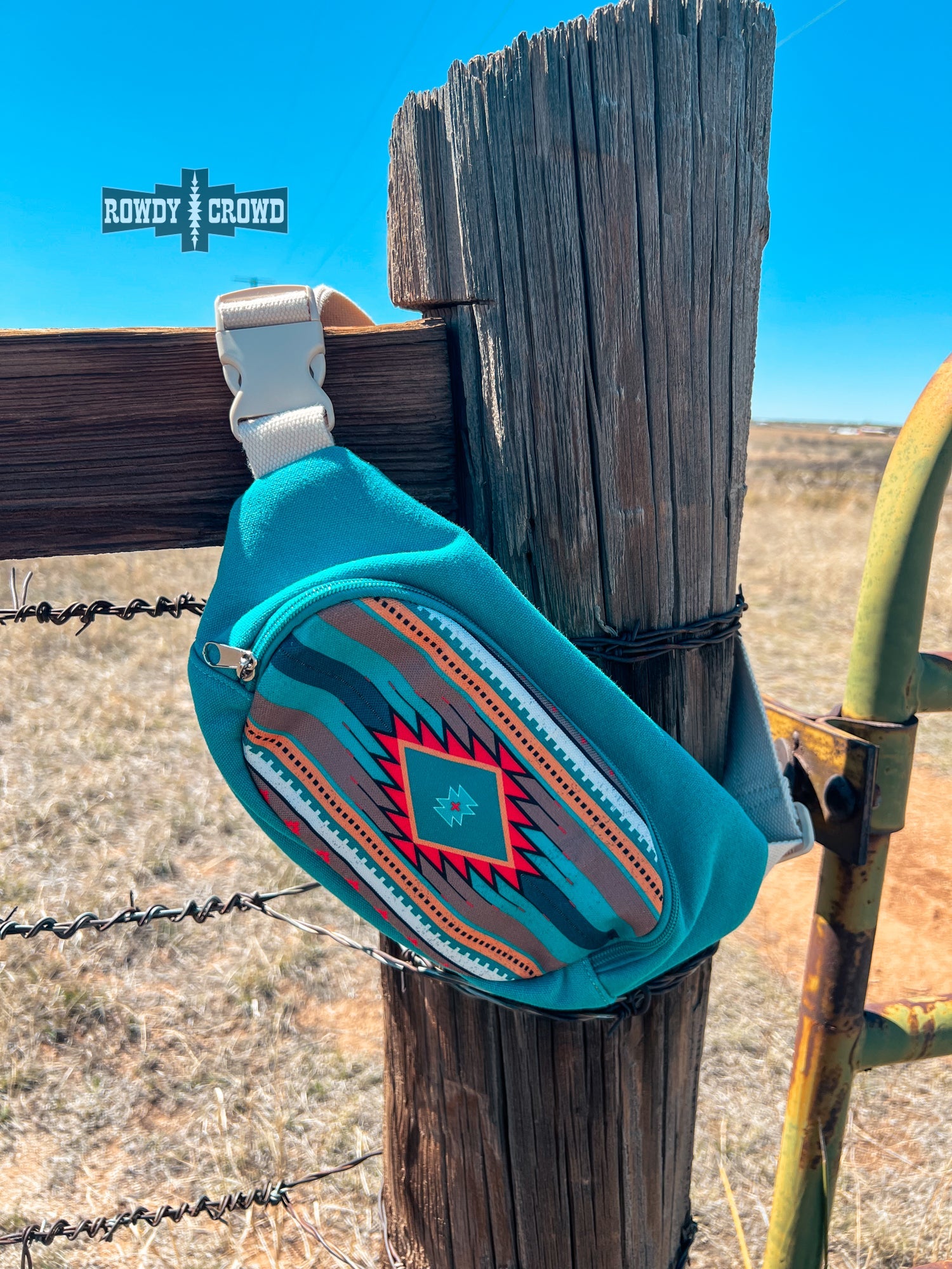 Turquoise fanny pack hotsell