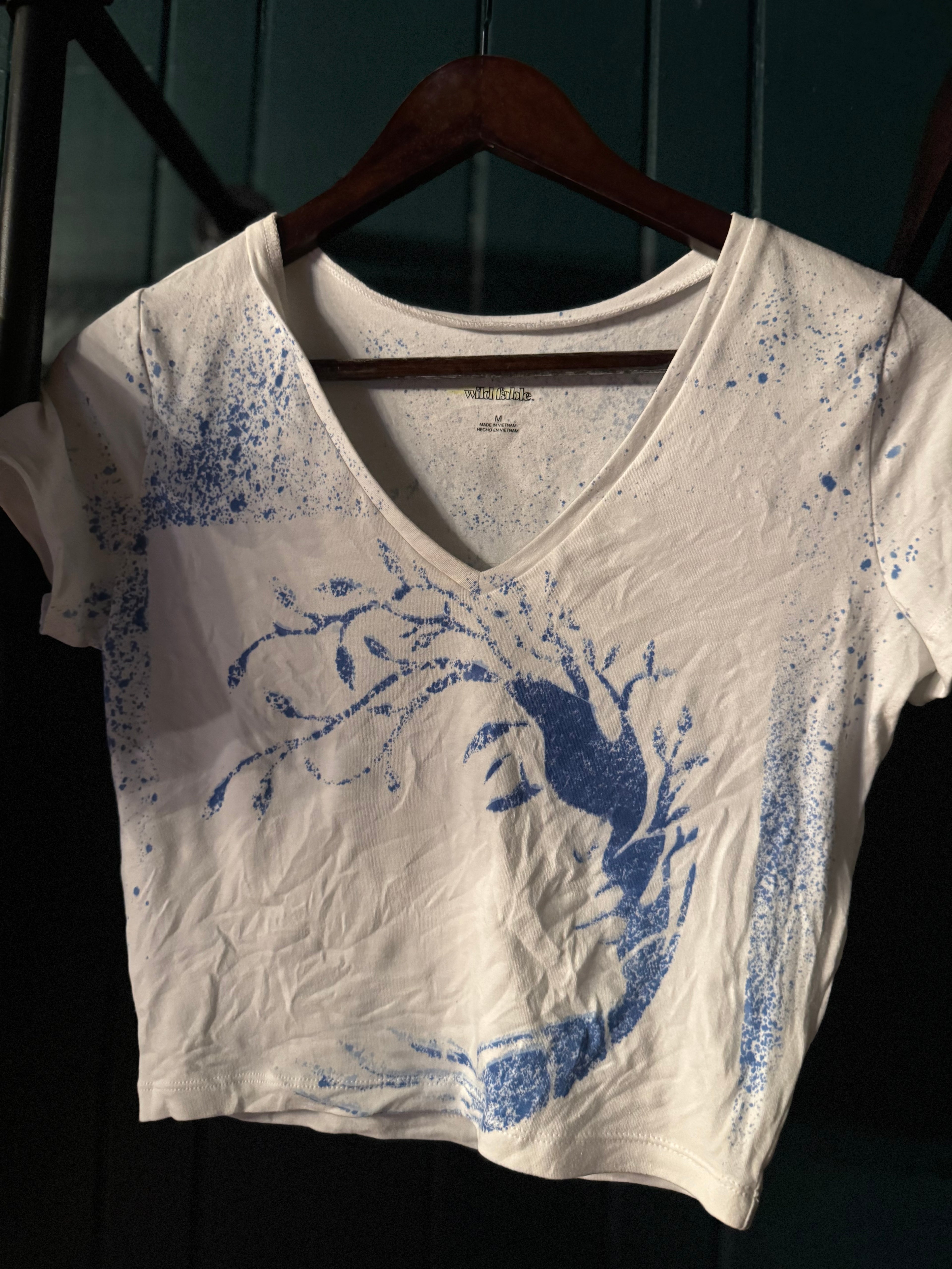 Blue Moon Tree Cropped Tee