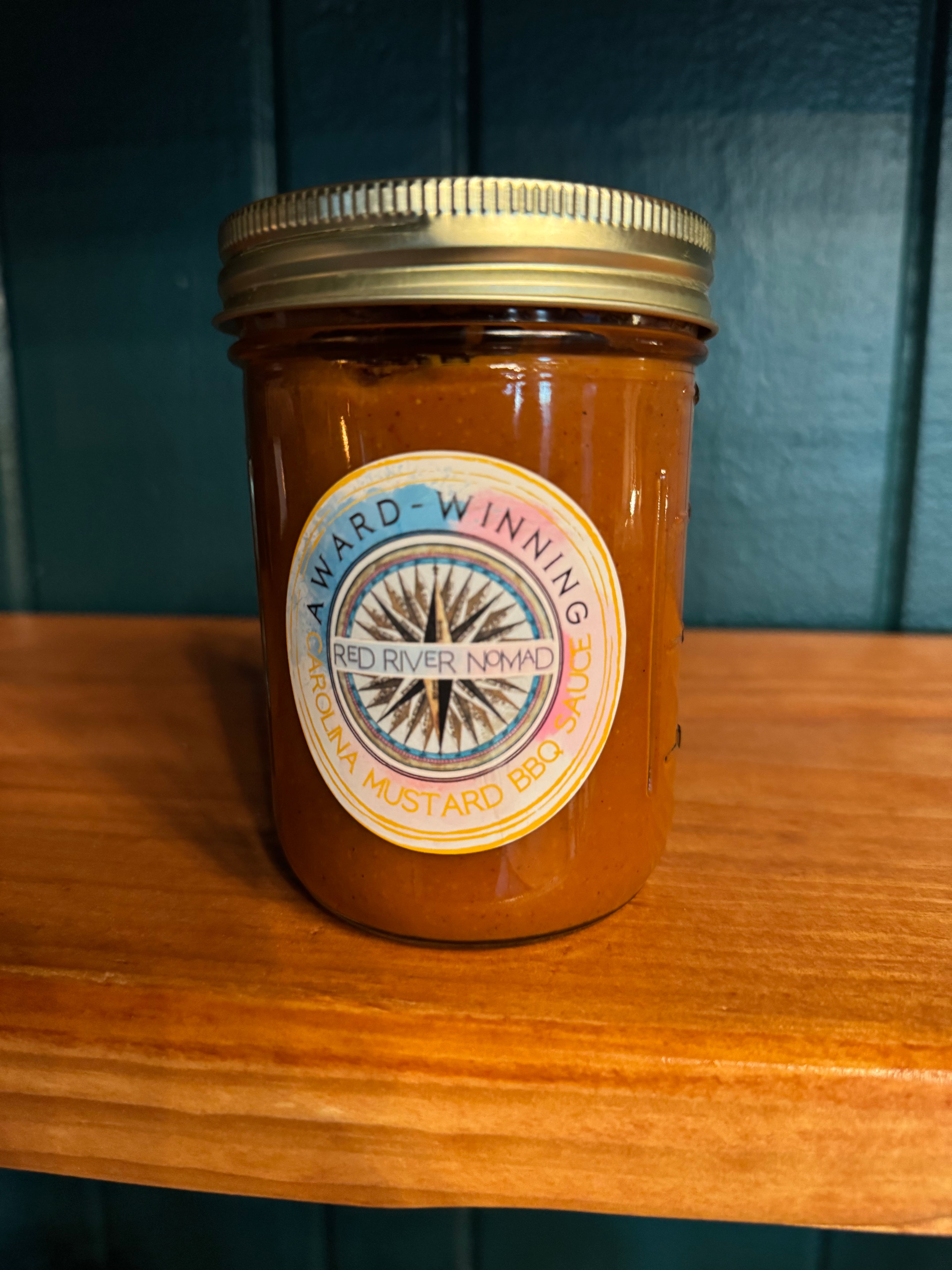 Red River Nomad Carolina Gold BBQ Sauce-12 oz
