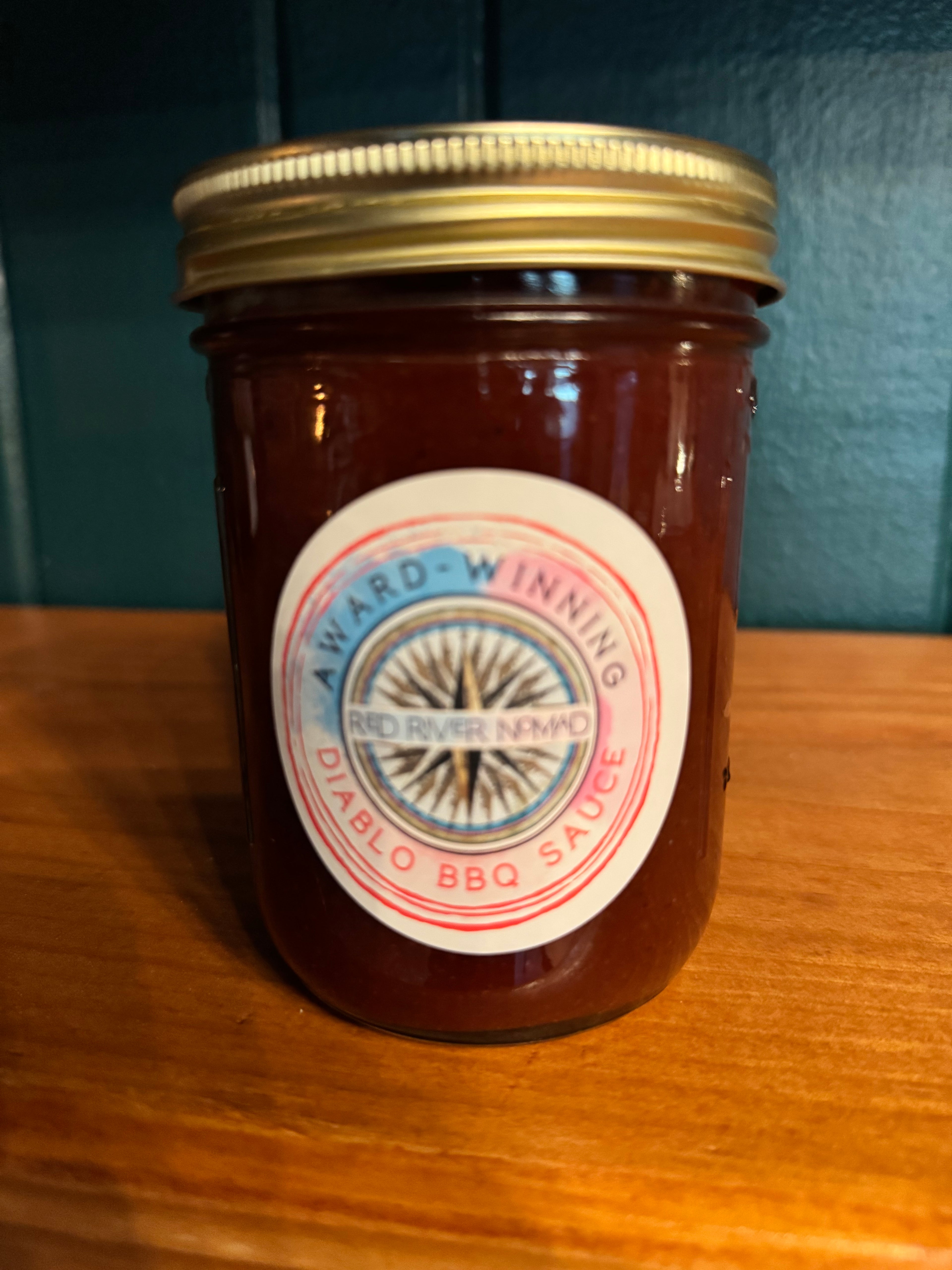 Red River Nomad Diablo BBQ Sauce-12 oz