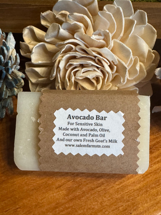 Avocado Bar- sensitive skin