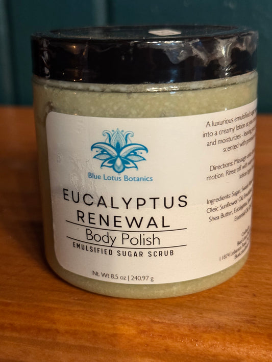 Eucalyptus Renewal Sugar Scrub- 8.5 oz
