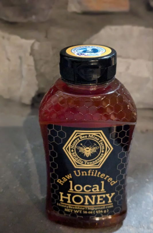 Raw 100% Tennessee Honey- 8oz