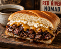 Smoked Beef Cheek French Dip