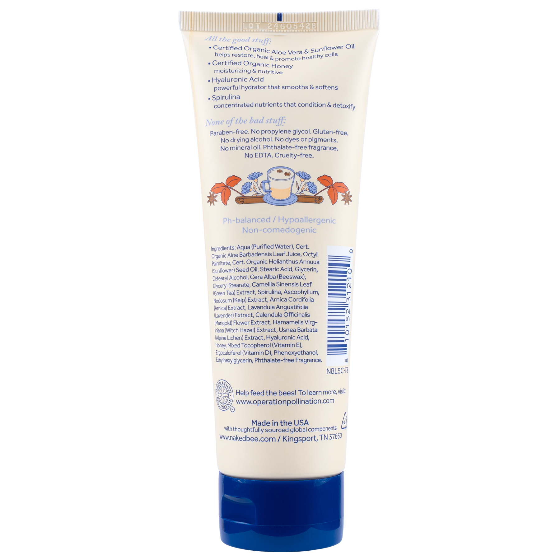 8 oz. Spiced Chai & Honey Hand & Body Lotion