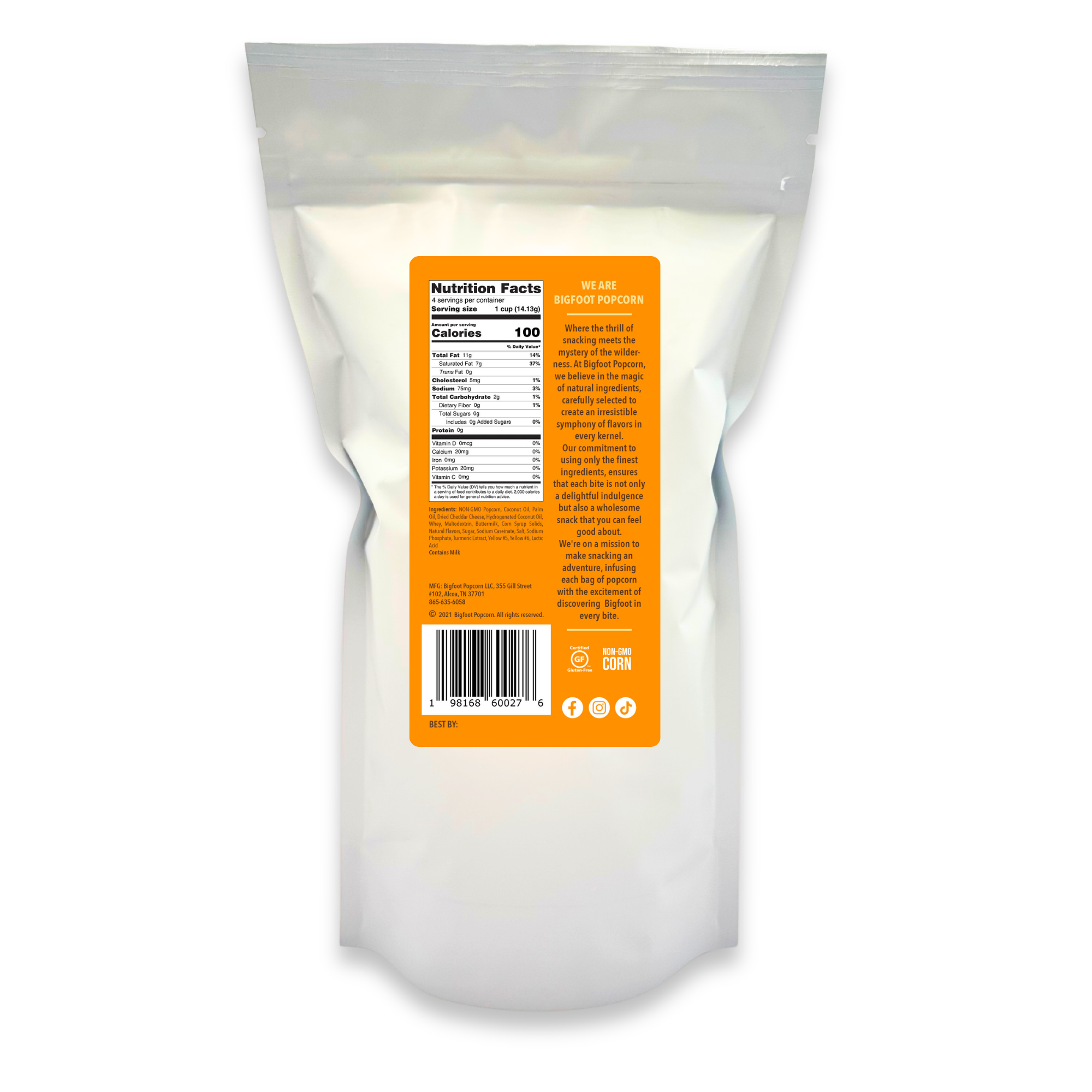 Cheddar Gourmet Popcorn