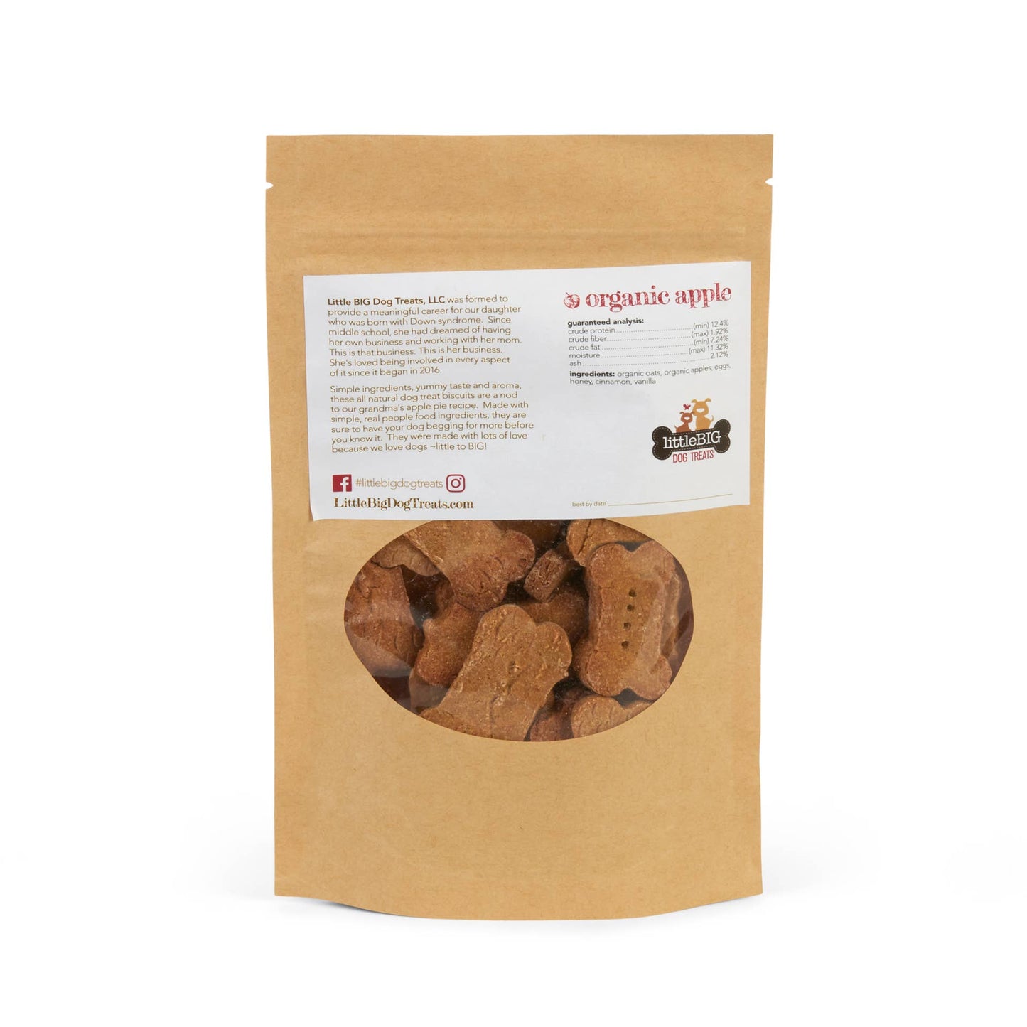 Organic Apple Biscuit Bones