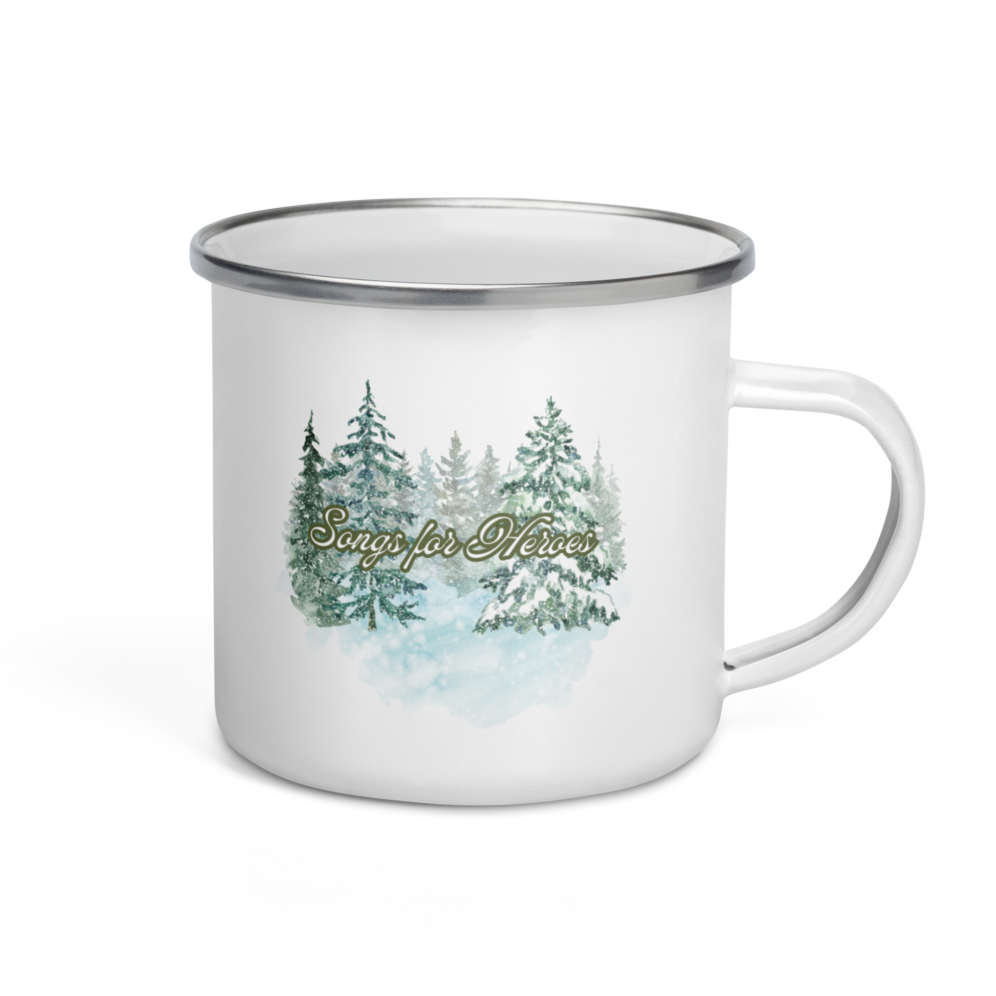 PRE-SALE: Songs for Heroes Winter 12 oz Enamel Mug