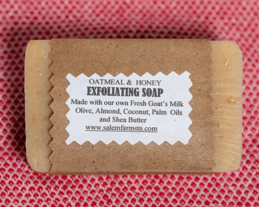 Oatmeal & Honey Exfoliating Bar