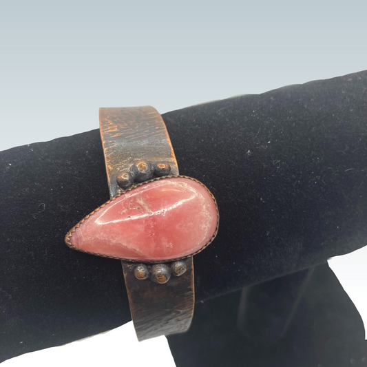 Rhodochrosite w/ Copper Band