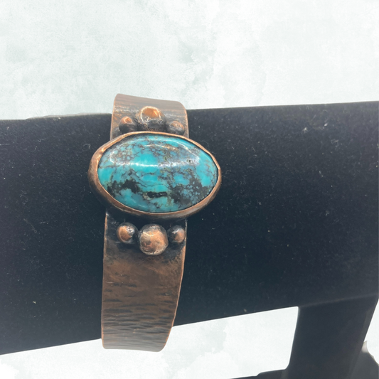 Real Rani Turquoise w/ Copper Band